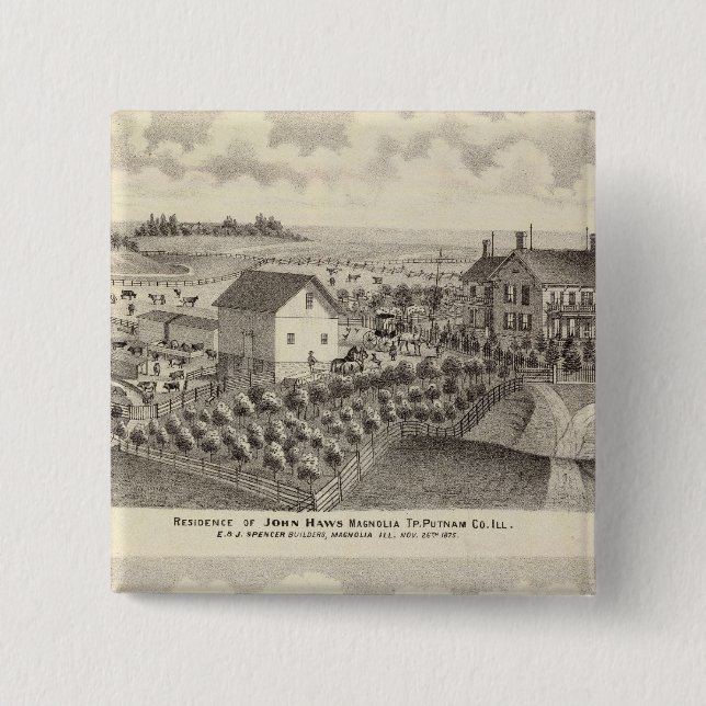 Chapa Cuadrada Residencia y residencia agrícola en Magnolia Tp (Anverso)