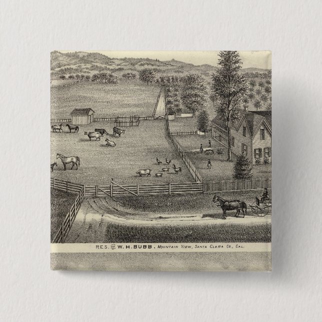 Chapa Cuadrada Residencias Bubb (Anverso)