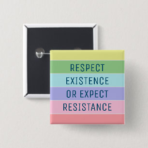 Chapa Cuadrada Respeto Existencia o expectativa de resistencia co