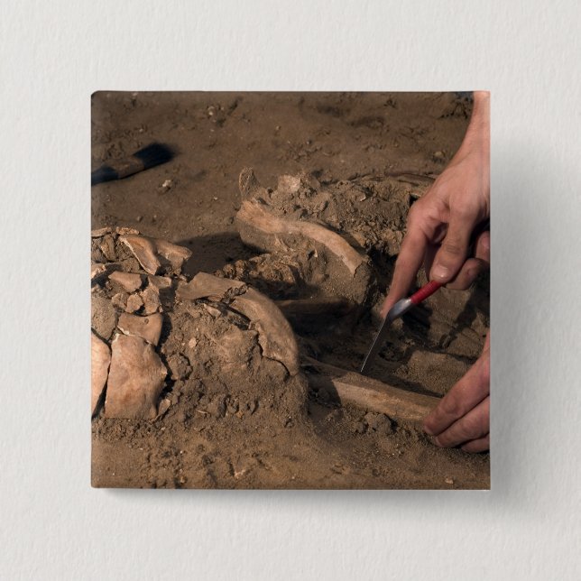 Chapa Cuadrada Restituciones humanas (Anverso)