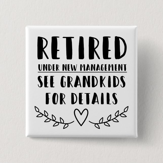 Chapa Cuadrada Retirado Bajo Nueva Gestión (Anverso)