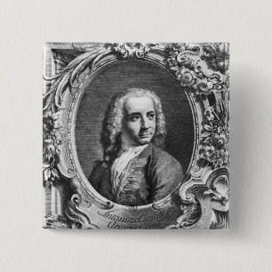 Chapa Cuadrada Retrato de Antonio Canaletto