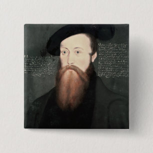 Chapa Cuadrada Retrato de barón Seymour de Thomas Seymour