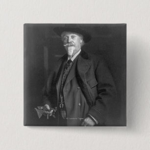 Chapa Cuadrada Retrato de "Buffalo Bill" Cody