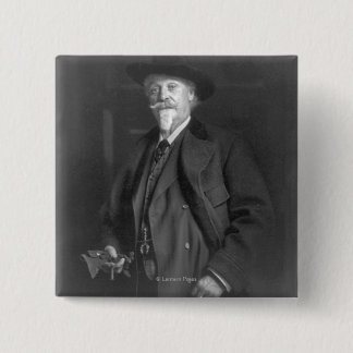 Chapa Cuadrada Retrato de "Buffalo Bill" Cody
