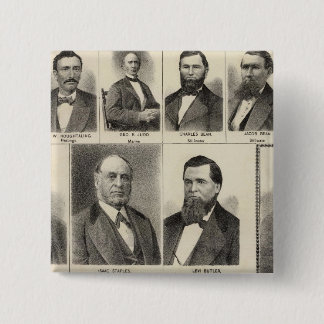 Chapa Cuadrada Retrato de comerciantes de madera, Minnesota