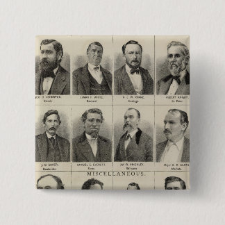Chapa Cuadrada Retrato de comerciantes inmobiliarios, Minnesota