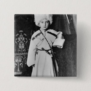 Chapa Cuadrada Retrato de duque magnífico Nicholas Mikhailovich