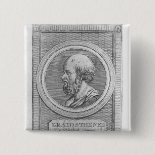 Chapa Cuadrada Retrato de Eratosthenes