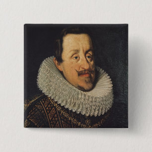 Chapa Cuadrada Retrato de Fernando II de Habsburgo, 1622-37