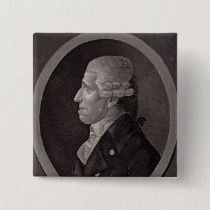 Chapa Cuadrada Retrato de Francisco Joseph Haydn