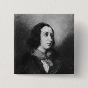 Chapa Cuadrada Retrato de George Sand, 1838