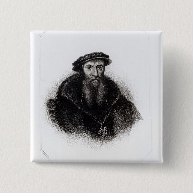 Chapa Cuadrada Retrato de Guillermo, primer señor Paget (Anverso)