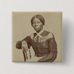Chapa Cuadrada Retrato de Harriet Tubman el   1868-69