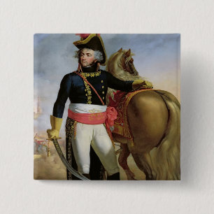 Chapa Cuadrada Retrato de Jean Baptiste Kleber