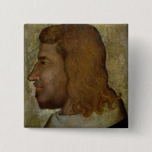 Chapa Cuadrada Retrato de Juan II, 'el buen rey de Francia