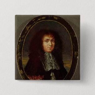 Chapa Cuadrada Retrato de Louis XIV
