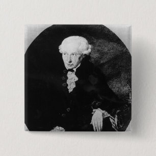 Chapa Cuadrada Retrato de Manuel Kant