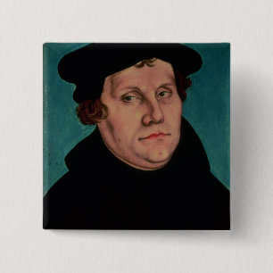 Chapa Cuadrada Retrato de Martin Luther, 1529