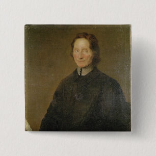 Chapa Cuadrada Retrato de Nicolás de Malebranche