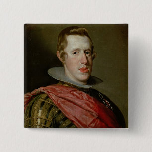 Chapa Cuadrada Retrato de Philip IV en armadura, 1628