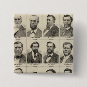 Chapa Cuadrada Retrato de primeros colonos y agricultores, Minnes