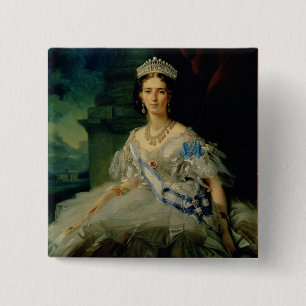 Chapa Cuadrada Retrato de princesa Tatiana Alexanrovna