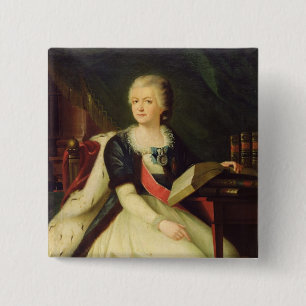 Chapa Cuadrada Retrato de princesa Yekaterina R