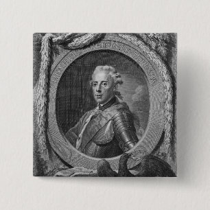 Chapa Cuadrada Retrato de príncipe Henry de Prusia, 1779