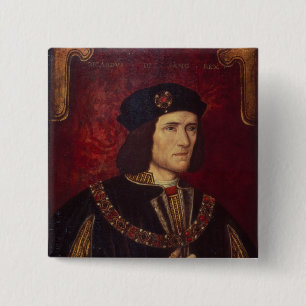 Chapa Cuadrada Retrato de rey Richard III