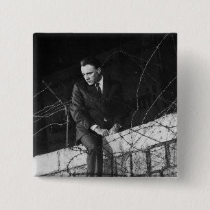 Chapa Cuadrada Retrato de Richard Burton