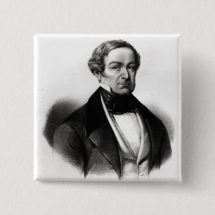 Chapa Cuadrada Retrato de sir Robert Peel