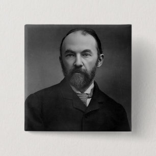 Chapa Cuadrada Retrato de Thomas Hardy