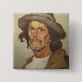 Chapa Cuadrada Retrato de un campesino (por Ipolit Strâmbu)