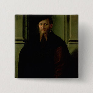 Chapa Cuadrada Retrato de un hombre