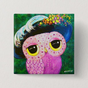 Chapa Cuadrada Retrato de una señora