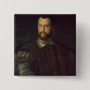 Chapa Cuadrada Retrato del de Medici 1559 de Cosimo I