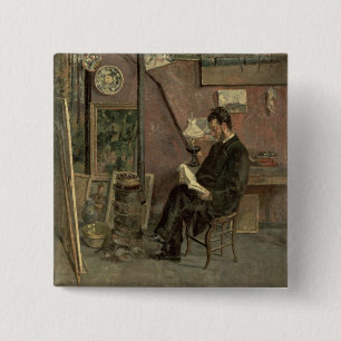 Chapa Cuadrada Retrato del doctor Martínez, 1878 (aceite en lona