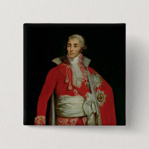 Chapa Cuadrada Retrato del duque de José Fouche de Otranto