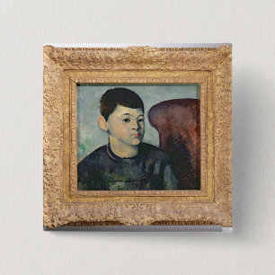 Chapa Cuadrada Retrato del hijo del artista, 1881- de Paul