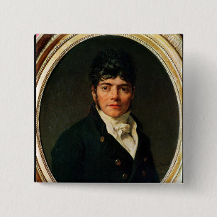 Chapa Cuadrada retrato del medallón del Comte Esteve, 1804