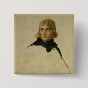 Chapa Cuadrada Retrato inacabado de general Bonaparte