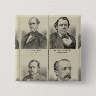 Chapa Cuadrada Retratos de hombres públicos, Minnesota