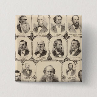 Chapa Cuadrada Retratos de JC Knapp