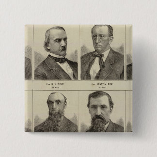 Chapa Cuadrada Retratos de los primeros colonos de Minnesota