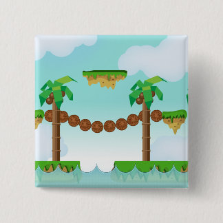 Chapa Cuadrada Retro o juego de plataforma clásico