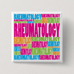 Chapa Cuadrada Reumatología colorida