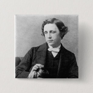 Chapa Cuadrada Reverendo Charles L. Dodgson 1863