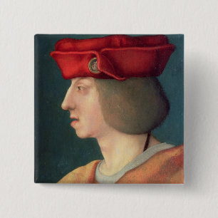 Chapa Cuadrada Rey Philip I "el hermoso" de España