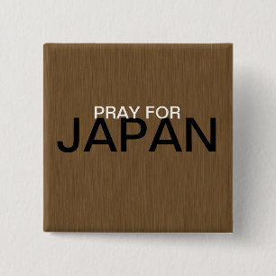 CHAPA CUADRADA REZAR POR JAPÓN